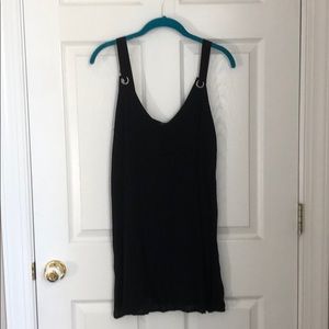 LBD black shift dress